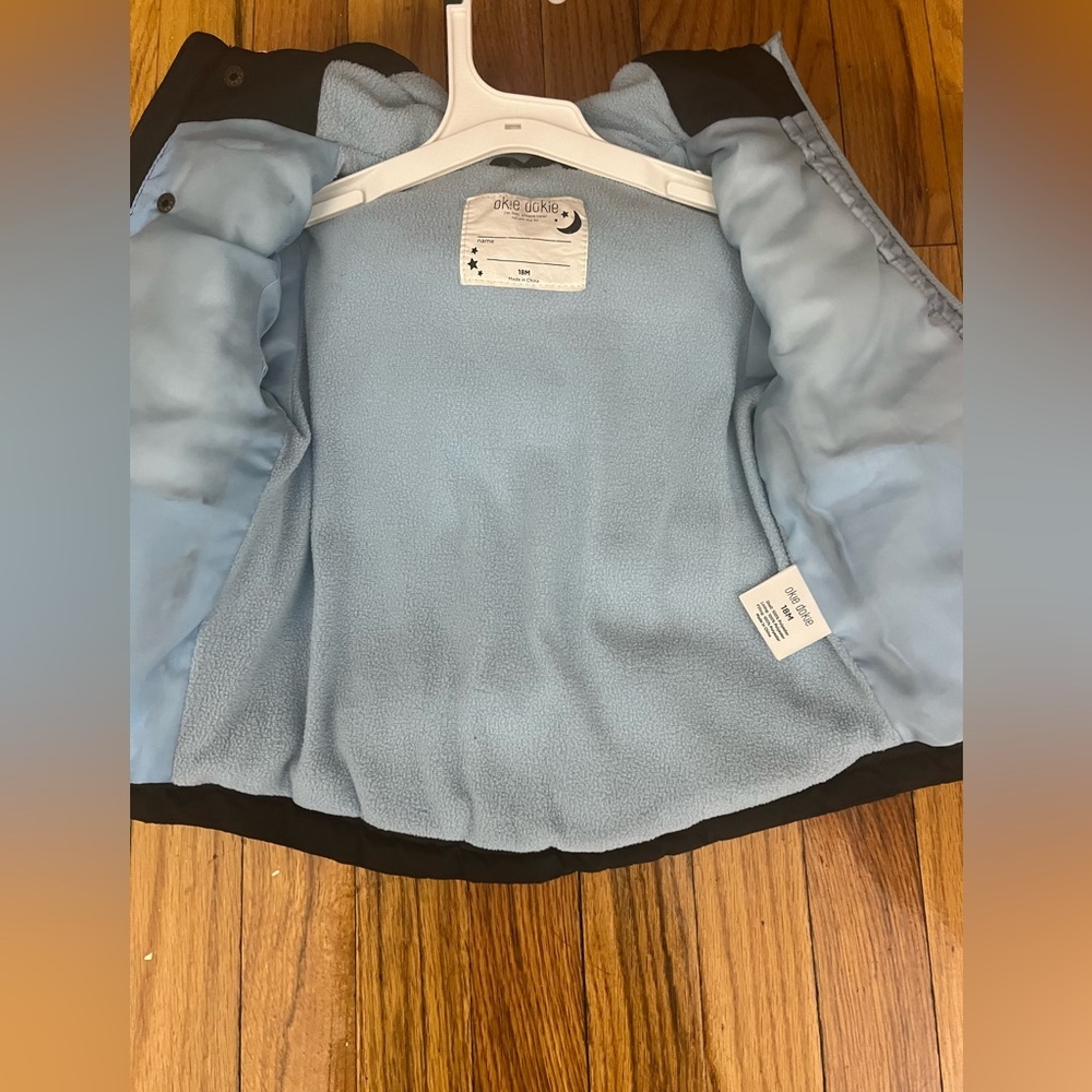 OKIE DOKIE Baby Jacket 18M Toddler Coat Used Good Condition Unisex - Picture 2 of 4